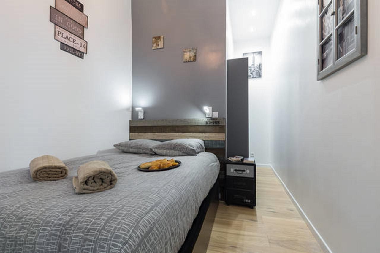 Angle Droit- Loft Charmant Et Atypique, Climatisation, Vieux-Nice Luaran gambar