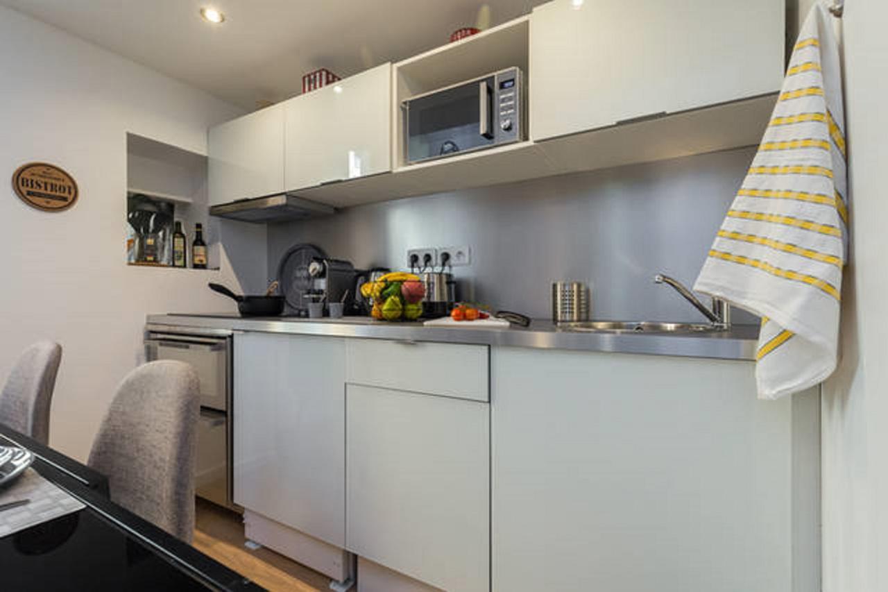 Angle Droit- Loft Charmant Et Atypique, Climatisation, Vieux-Nice Luaran gambar